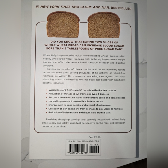 2/$40. 3 pack books. 10 steps to Healthy eating. Wheat Belly. Hormone diet. EUC. - Picture 6 of 6